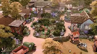 Off-the-Grid GENERATIONS FARM 👩‍🌾 Rebuild Henford-on-Bagley || The Sims 4: Speed Build