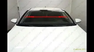 Дефлектор лобового стекла HYUNDAI SOLARIS 2017г.в.- strelka11.ru