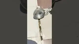 DIY Roof Waterproofing by Wax #waterproofing #roofwaterproofing #shorts #short