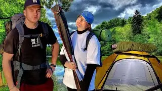 ПОХОД С РЫБАЛКОЙ //Возвращение на YouTube// Проверяем новую палатку Naturehike
