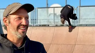 Learning How To Eggplant On Mini Ramp!