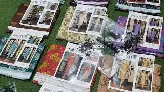 ORIGINAL SAFINA ALLOVER 2PC MID SUMMER LAWN : 1500 OR 1550