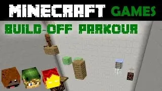 Build-off Parkour Game in Minecraft (w/ PhoenixSC & samasaurus6)