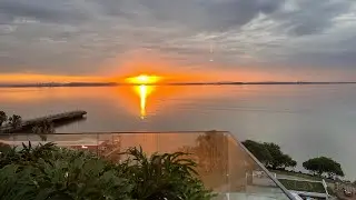 Famous Porto Alegre Sunset Rio Grande do Sul Brasil