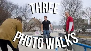 Three Photo Walks and a Talk About Perfectionism