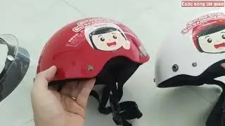 Gắn kính che bụi cho nón bảo hiểm và một lưu ý quan trọng