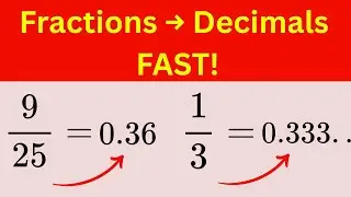 How to Convert Fractions to Decimals (Even Tricky Ones!)