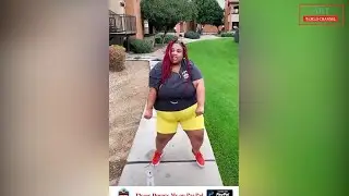 SSBBW lady Dancing | bbw girl | ssbbw big booty dance | cute big girl | ssbbw big booty