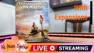 Ares Expedition w/ Expansions! LIVE PLAY and Chat w/ Randy & Ellen