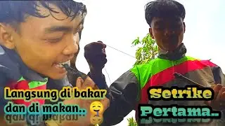 KESERUAN MANCING BELUT BERSAMA PENDATANG BARU||LANGSUNG MUKBANG