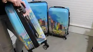 Sada 3 kufrů skořepinových LP14  Socha Svobody