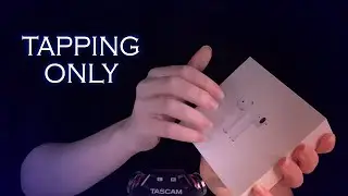 [ASMR] Tapping ONLY (Fast tapping, Wood, Apple Boxes) | No Talking