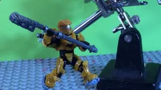 Rig practice- Stop Motion Animation Rigging practice (Halo Mega Construx)