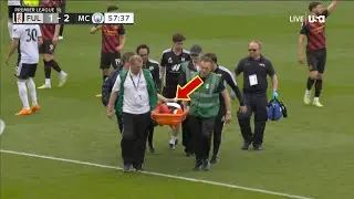 Andreas Pereira INJURY Vs Manchester City
