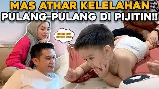 ATHAR TEMENIN PAPA REZKY ADHITYA SEHARIAN DI LOKASI SHOOTING