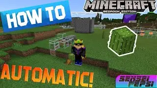 [FAST/EASY] AUTOMATIC Cactus Farm Minecraft Bedrock 1.16 Xbox/Switch/PS4/Windows 10/Java