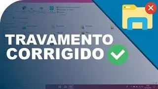Explorador de arquivos do Windows travado não abre nada