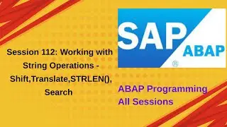 Session 112 Working with String Operations   Shift,Translate,STRLEN,Search