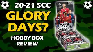 SCC! 2020-21 Topps Stadium Club Chrome UEFA Hobby Box Soccer Review