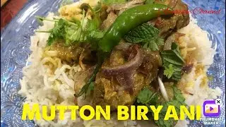 Mutton biryani recipe|easy homecooked meal
