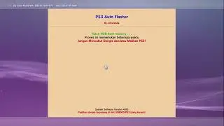 Bukti PS3 Auto Flasher berhasil di HFW 4.85 - PS3 NOR