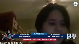 Angie Lopez - Hip Hop vs Poetry x #RespectMyVote 2020 Tour