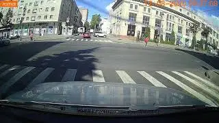 Как ездят Курские маршрутки.