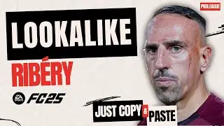 HOW TO CREATE RIBERY IN EA FC 25 - FACE CREATION IN PRO CLUB AND CAREER MODE