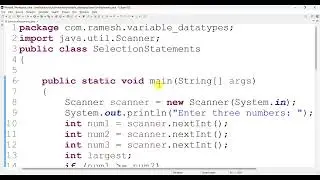 Nested if else & else if ladder in java || Selection Statements || Java Programming in Telugu