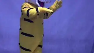 Happy Tiger Mascot Costumes Animal