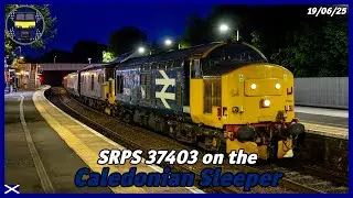 SRPS 37403 on the Caledonian Sleeper | 19/06/25