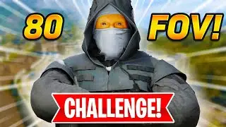 I Tried WARZONE 1 CONSOLE FOV on WARZONE 3.. 😳 (80 FOV CHALLENGE!)