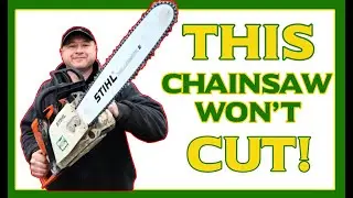 Fixing A Chainsaw That Won't Cut Properly! Step By Step Repair With Donyboy73!👍👍