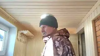 Откапываем розы.Ремонт двери.Предбанник готов!