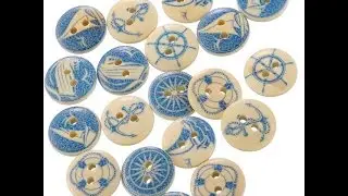 Обзор посылки из Китая (пуговицы). Overview parcels from China (buttons).