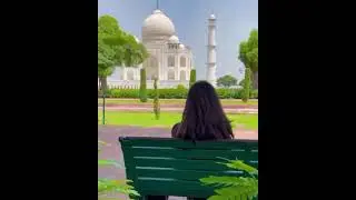 Taj Mahal. A Wonderful Palace. 