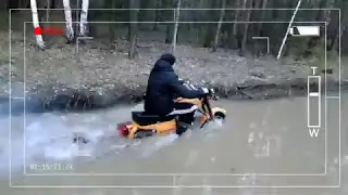 Покатушки-Очередная лужа!