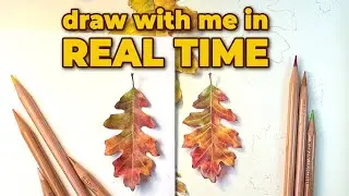 Want To Know All My COLORED PENCIL SECRETS? (Real Time Colored Pencil Tutorial)