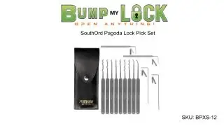 SouthOrd Pagoda Lock Pick Set