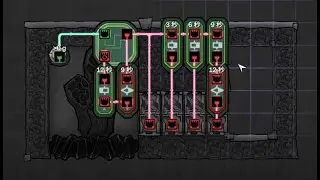 Memory toggle based 4 door compressor - Oxygen Not Included ドアポンプ