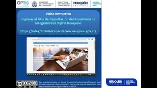 Video Instructivo Acceder al Sitio de Capacitacion de Integrabilidad