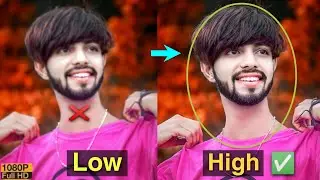 How to Save High Quality Image In PicsArt || Lightroom Editing Tutorial 2021