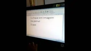 Ensinando como colar uma imagem
