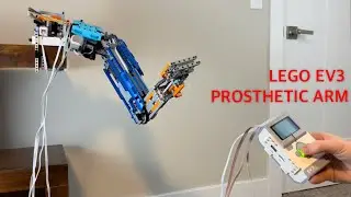 LEGO EV3 4 Axis Robotic Arm (Prosthetic Arm 4-Axis Robot)