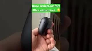 The Bose Quiet Comfort Ultra earphones are kinda meh #shorts #tech #audio