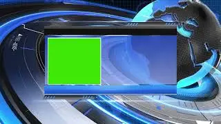 Green Screen Graphics | One Window  Template for News | HD 1080P
