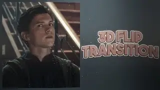 3d flip transition | ae tutorial