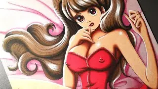 Drawing Charlotte Pudding - One Piece.