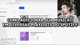 Como enviar sua música para muitas Playlists do Spotify - Como crescer no Spotify - Daily Playlists