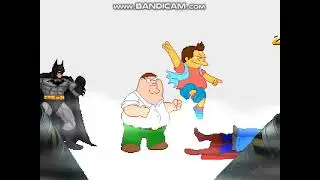 MUGEN Request: Superman & Homero Vs Batman & Peter